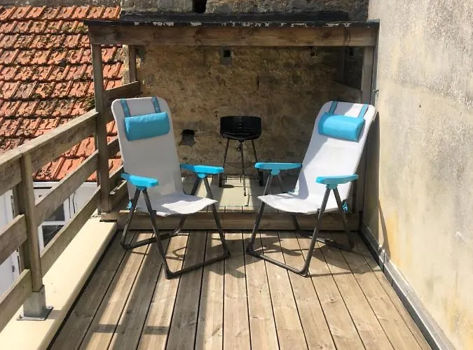 Dom wakacyjny Authentique Maison De Pecheur A Port-en-bessin Port-en-Bessin-Huppain